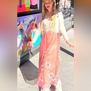 1990's Only Hearts by Helena Stuart skirt embroidered ( $ 500 orig.) Host pick!